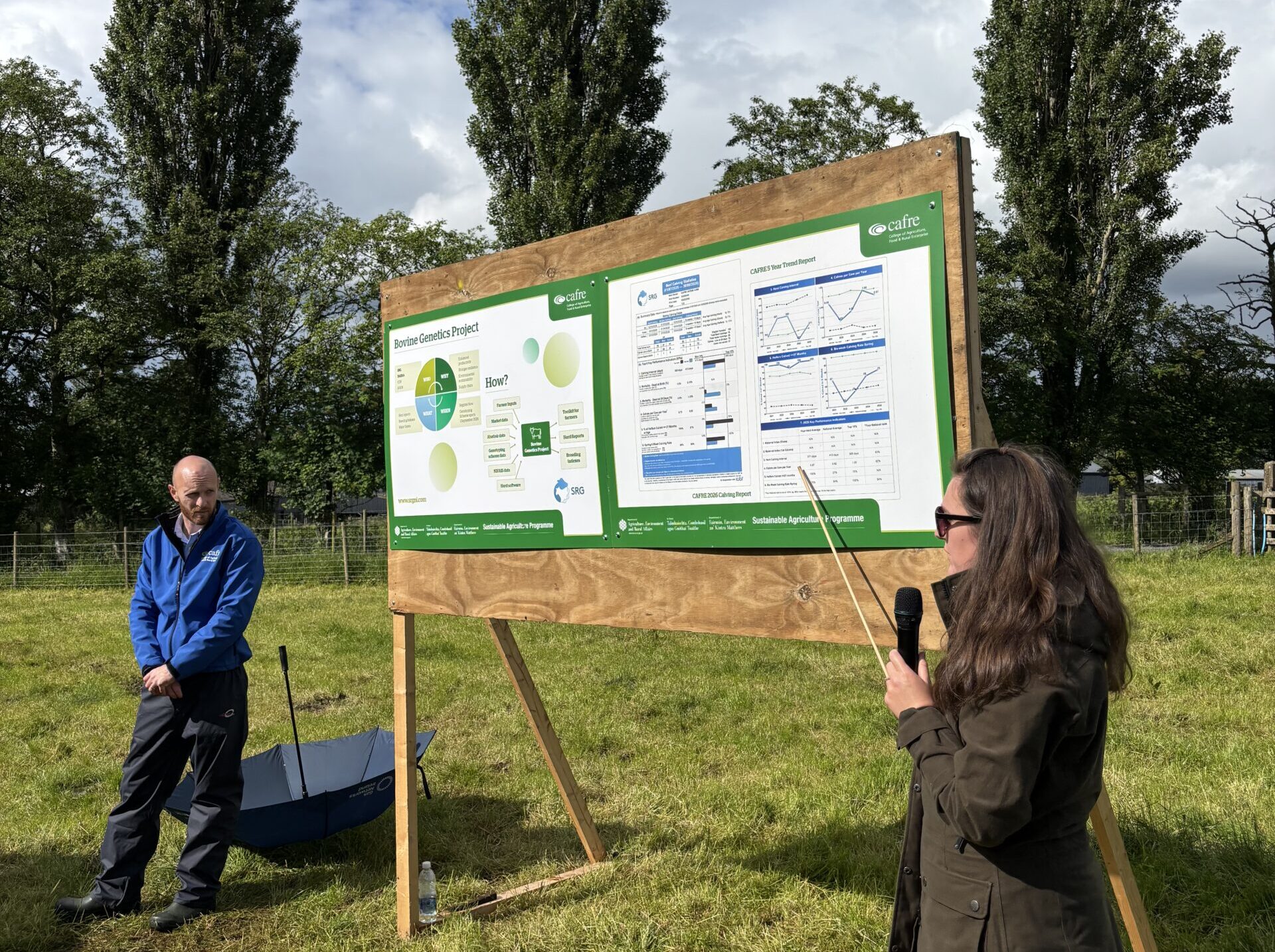 Read more about the article SRG Showcases Bovine Genetics Project at CAFRE and UFU Beef Conference
